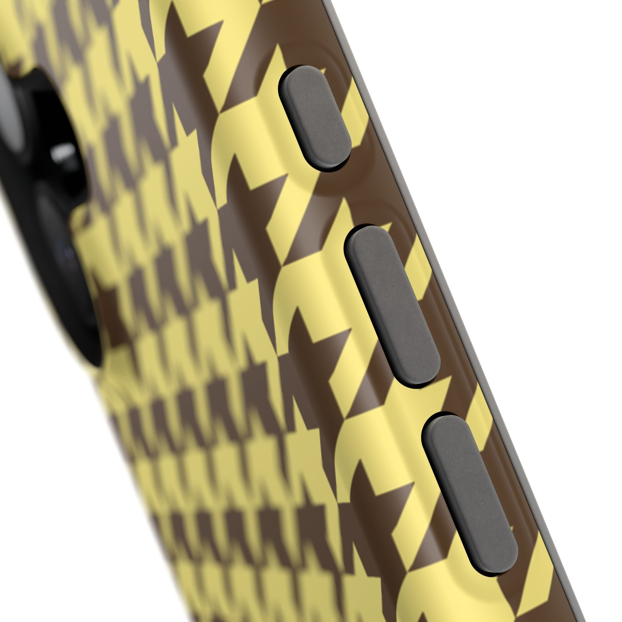 Banana Split Houndstooth Case