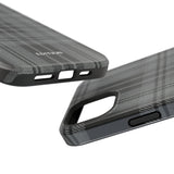 Black Plaid Case