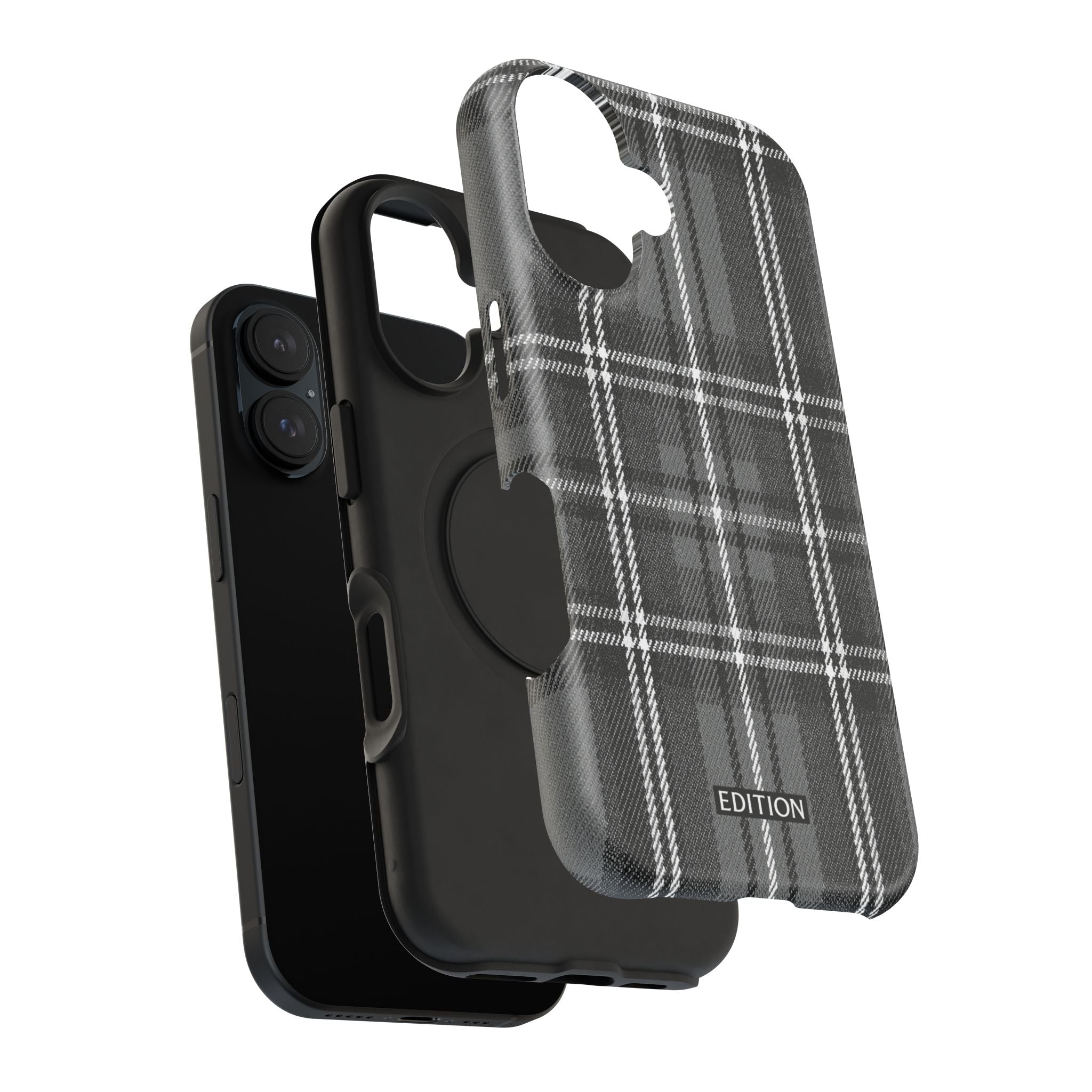 Grey Plaid Case
