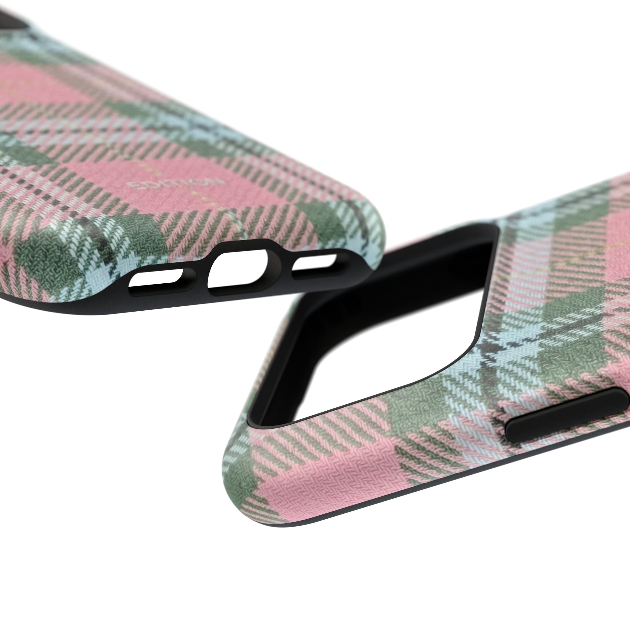 Baby Pink Plaid Case