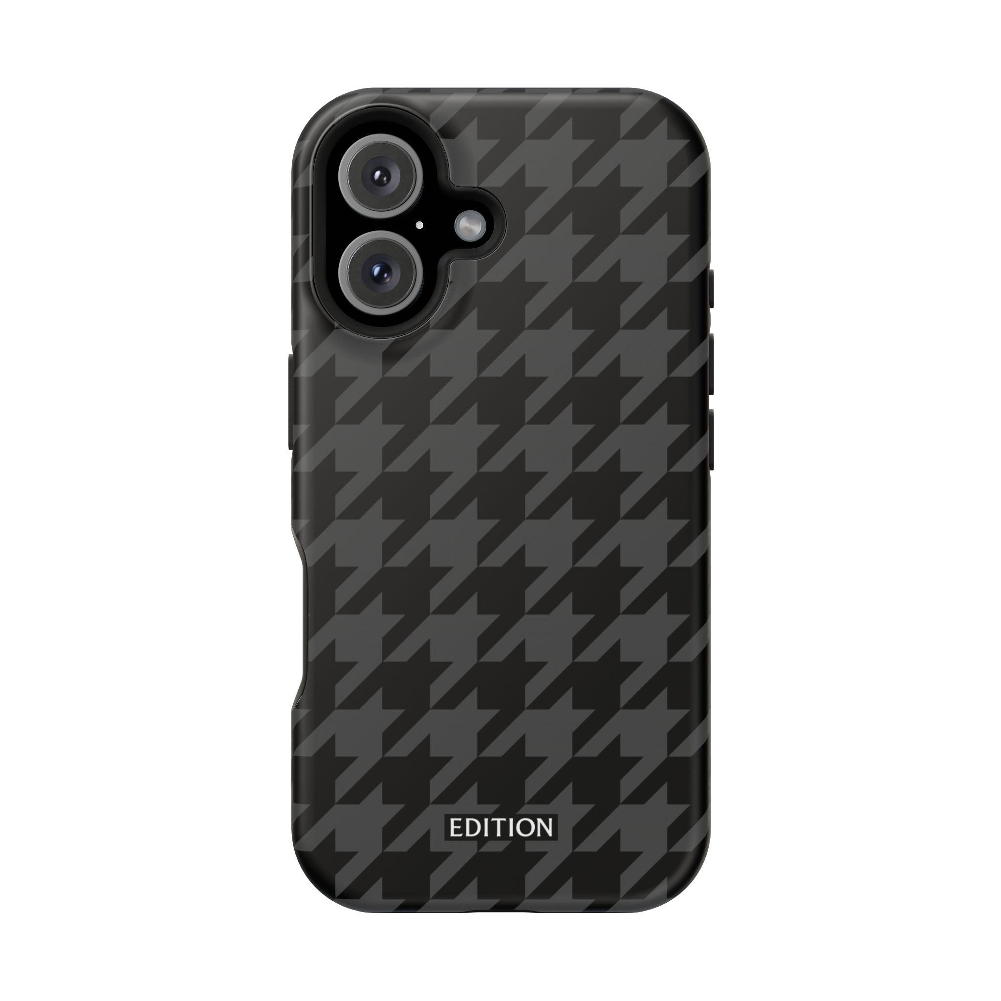 Grey Houndstooth Case