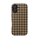 Chocolate Chip Cookie Houndstooth Case