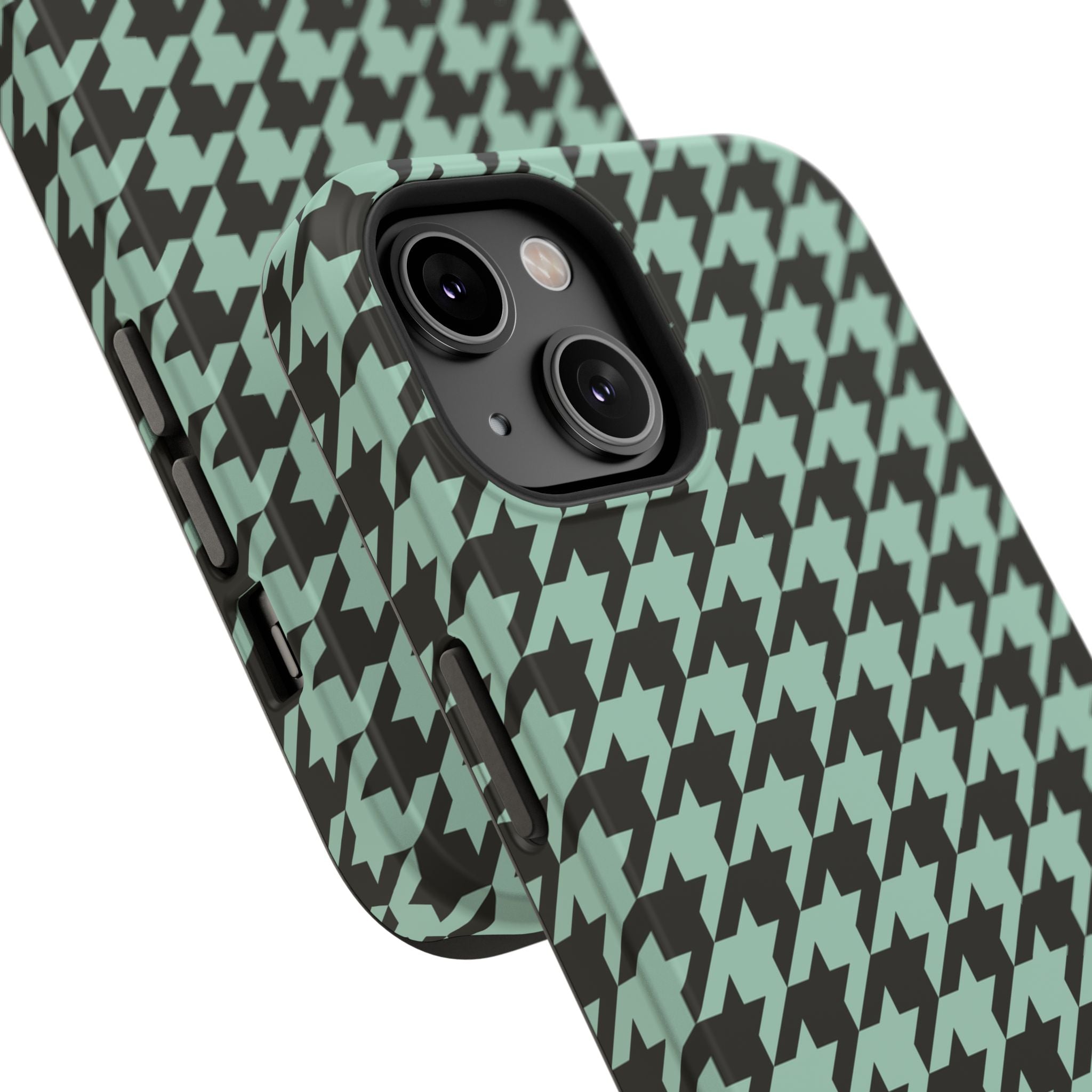 Mint Chip Houndstooth Case