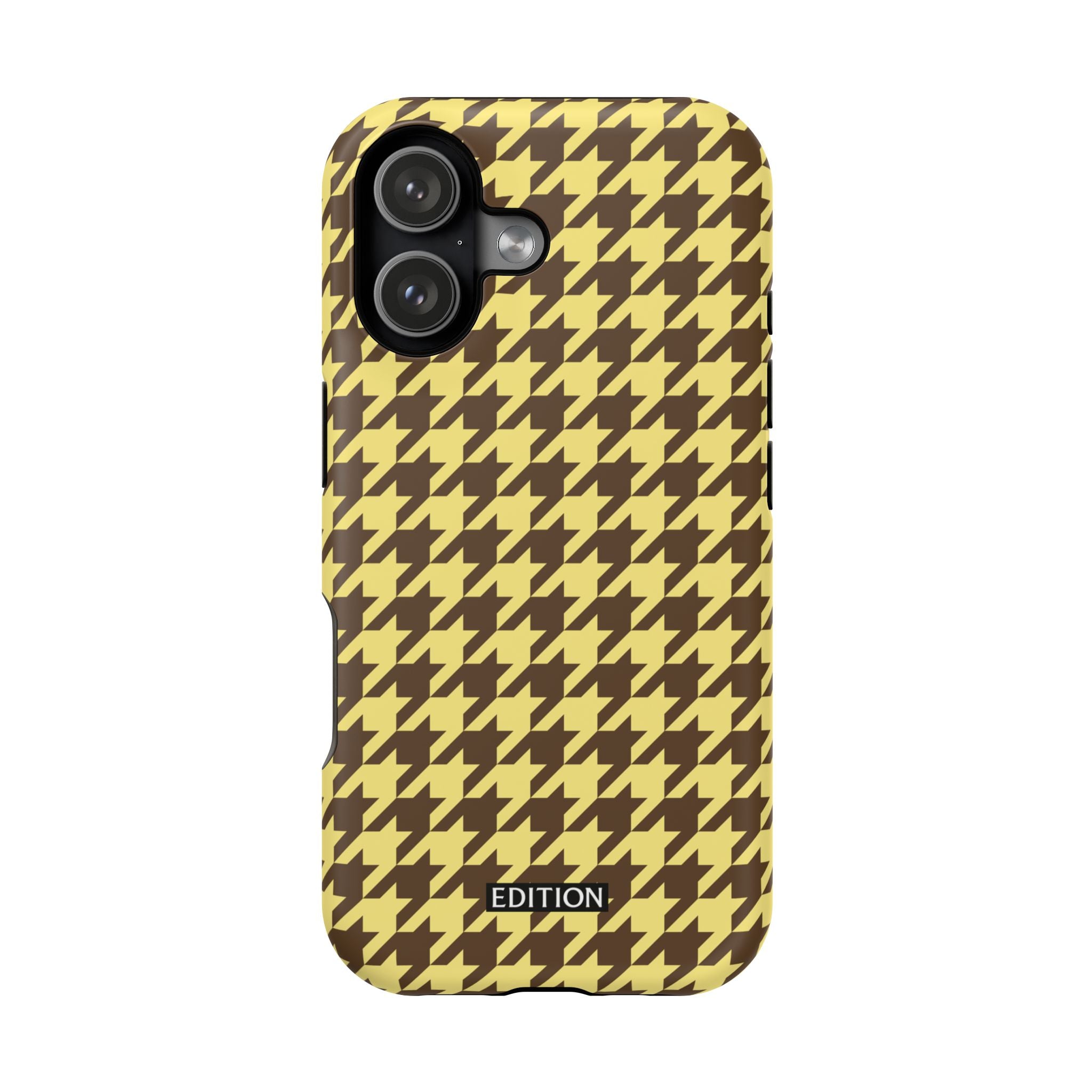 Banana Split Houndstooth Case
