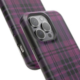 Black and Pink Plaid Case