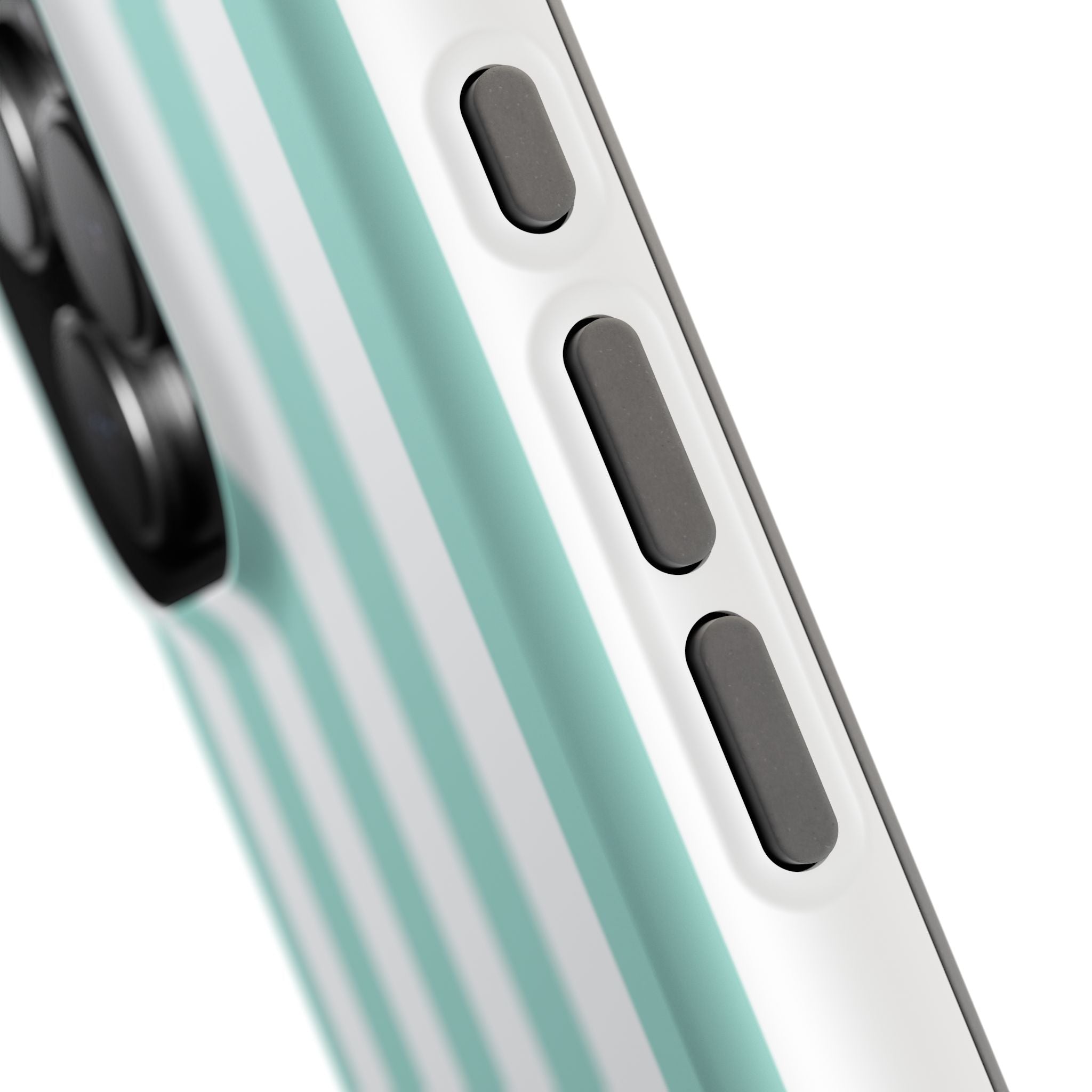 Teal Beach Stripe Case