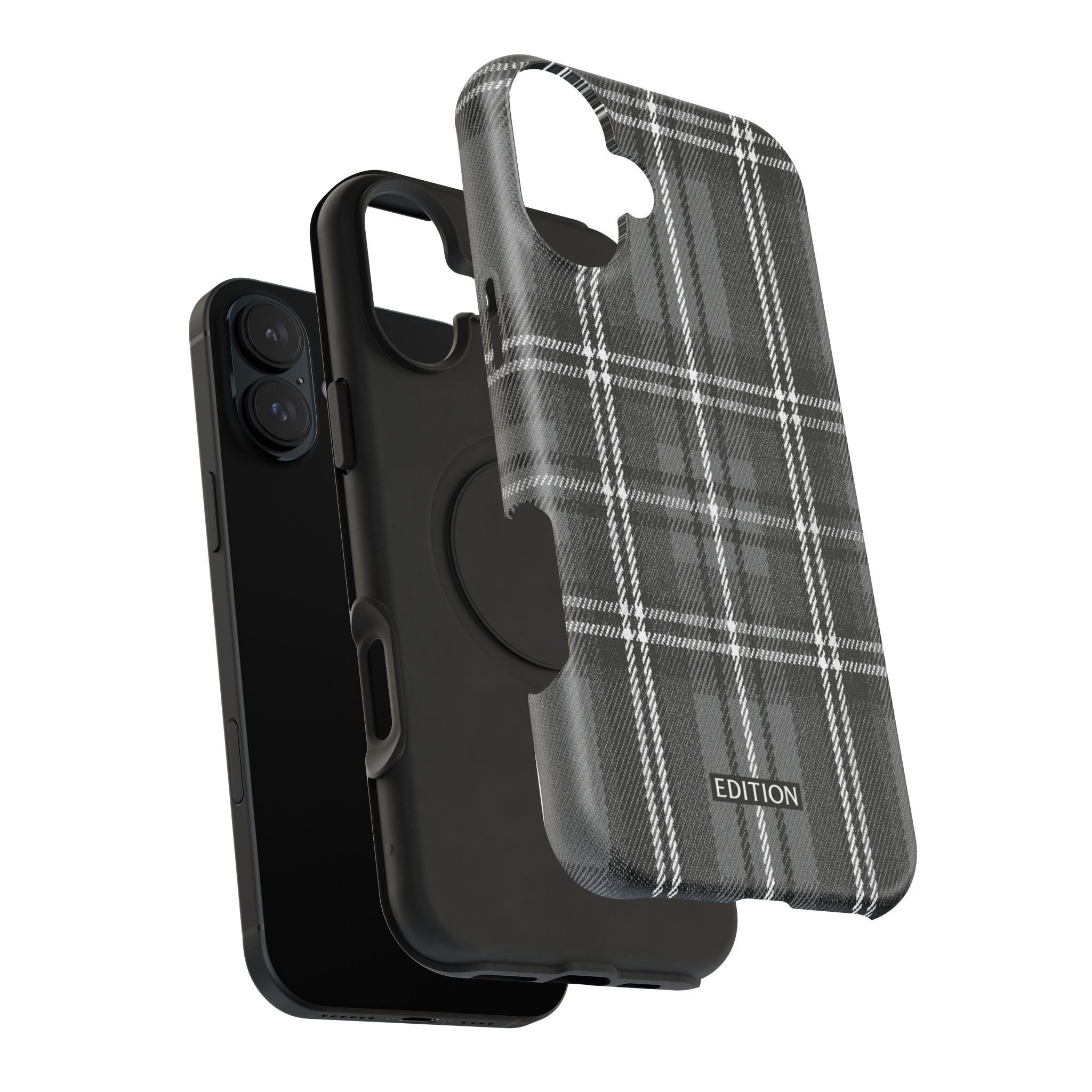 Grey Plaid Case
