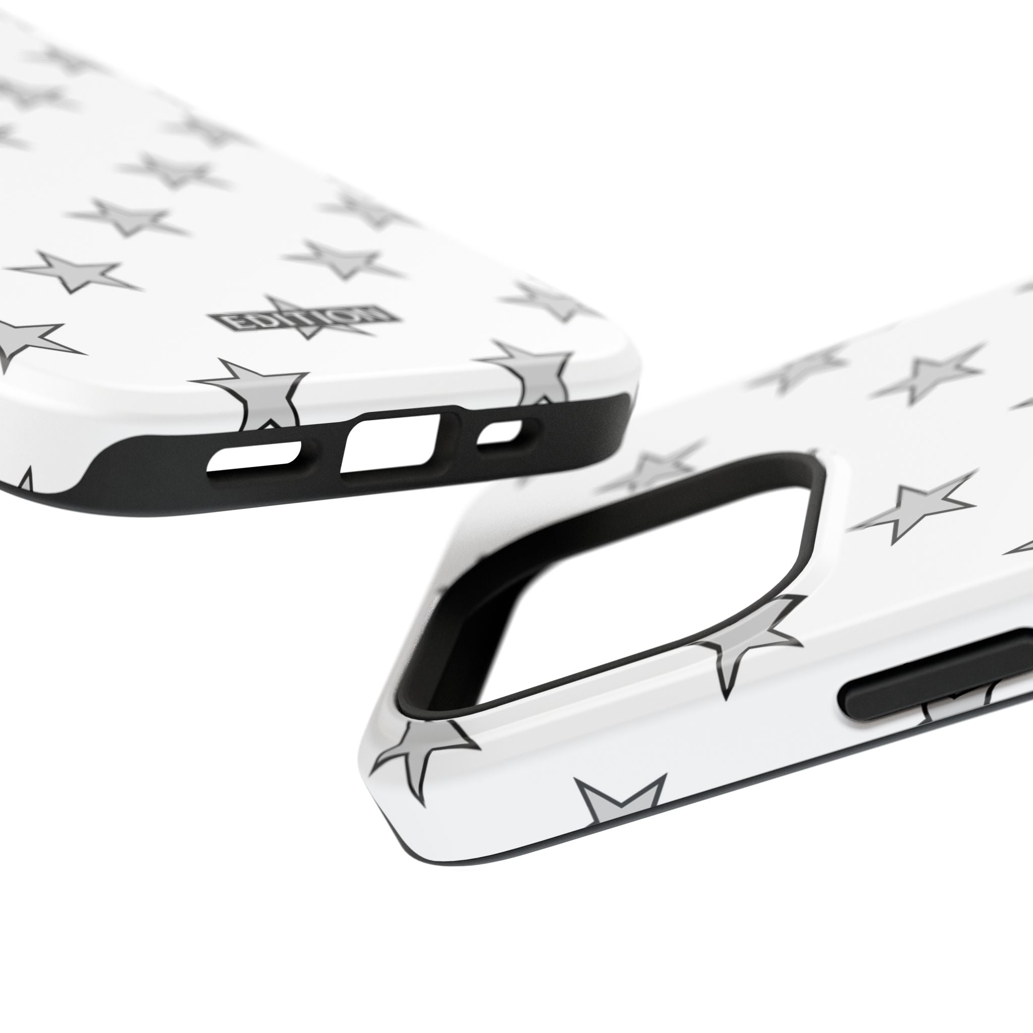 Grey and White Star Case