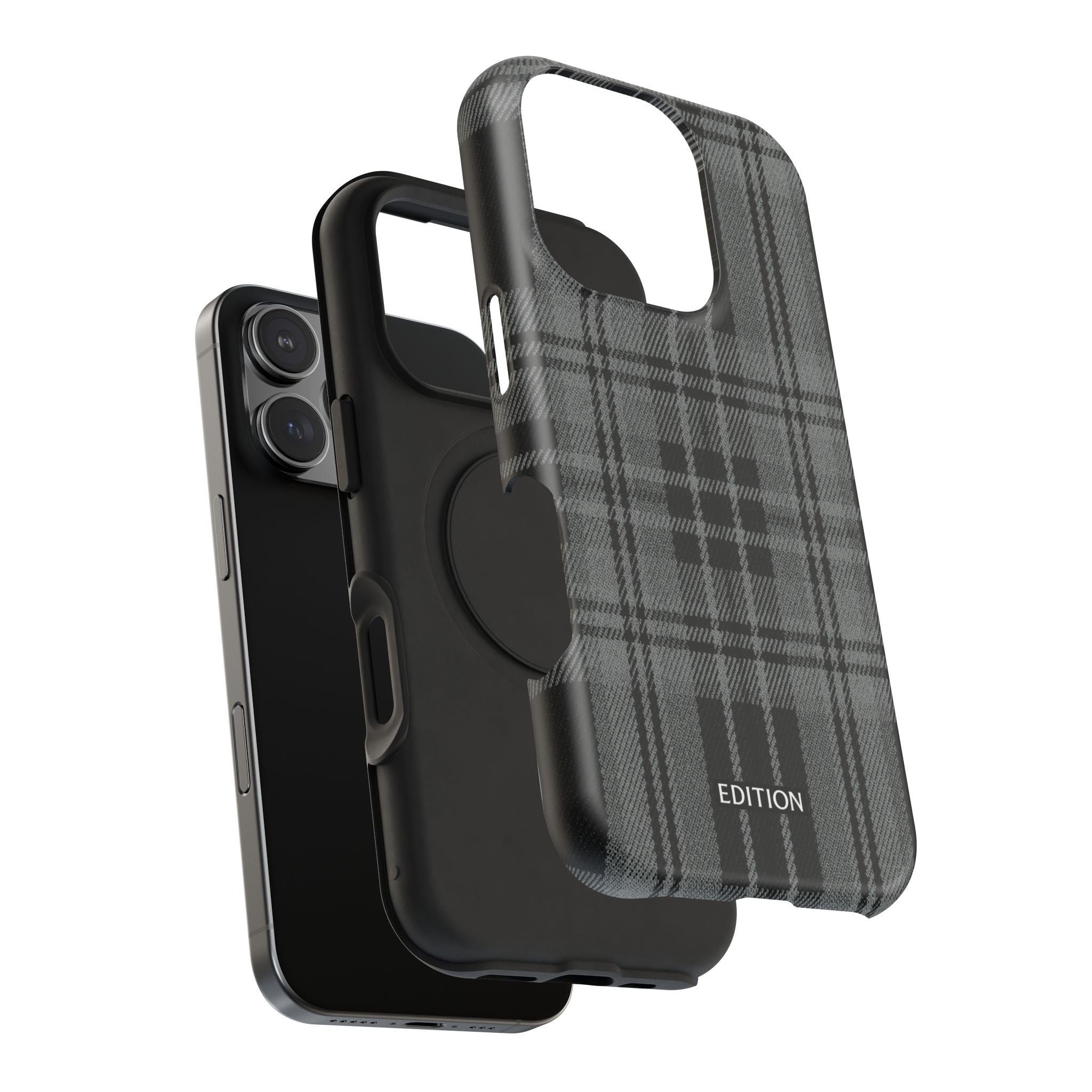 Black Plaid Case