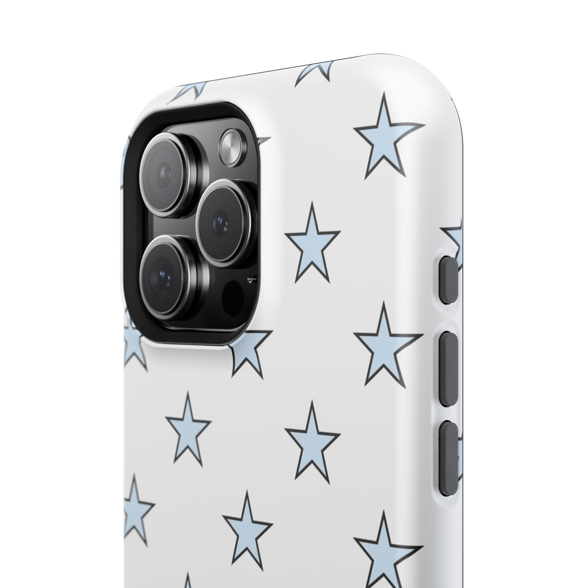 Blue and White Star Case