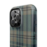 Green and Blue Plaid Case