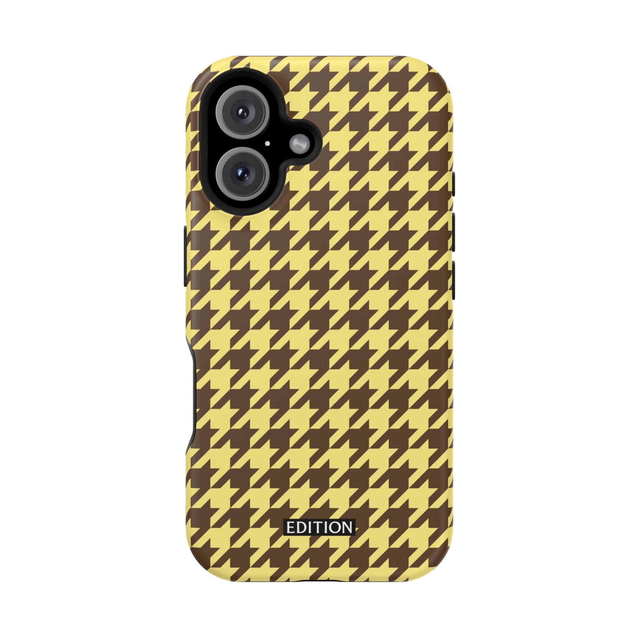 Banana Split Houndstooth Case