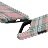 Baby Pink Plaid Case