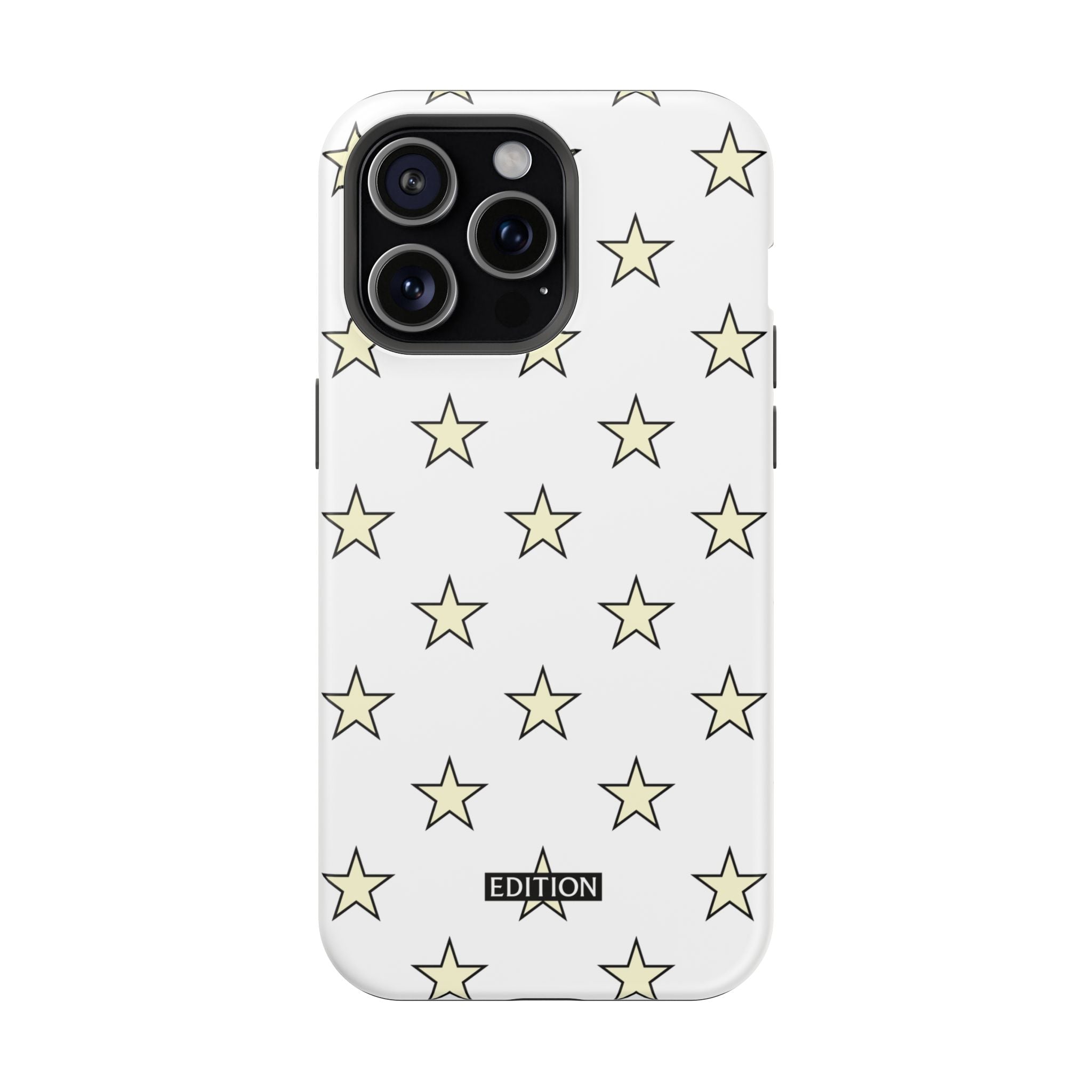 Yellow and White Star Case