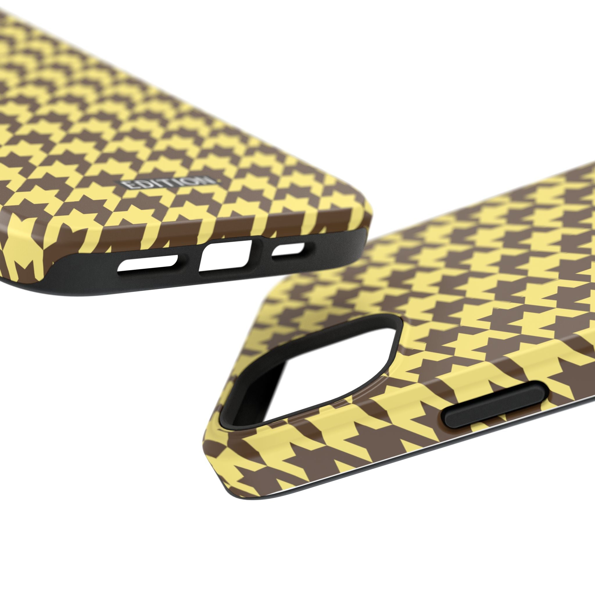 Banana Split Houndstooth Case