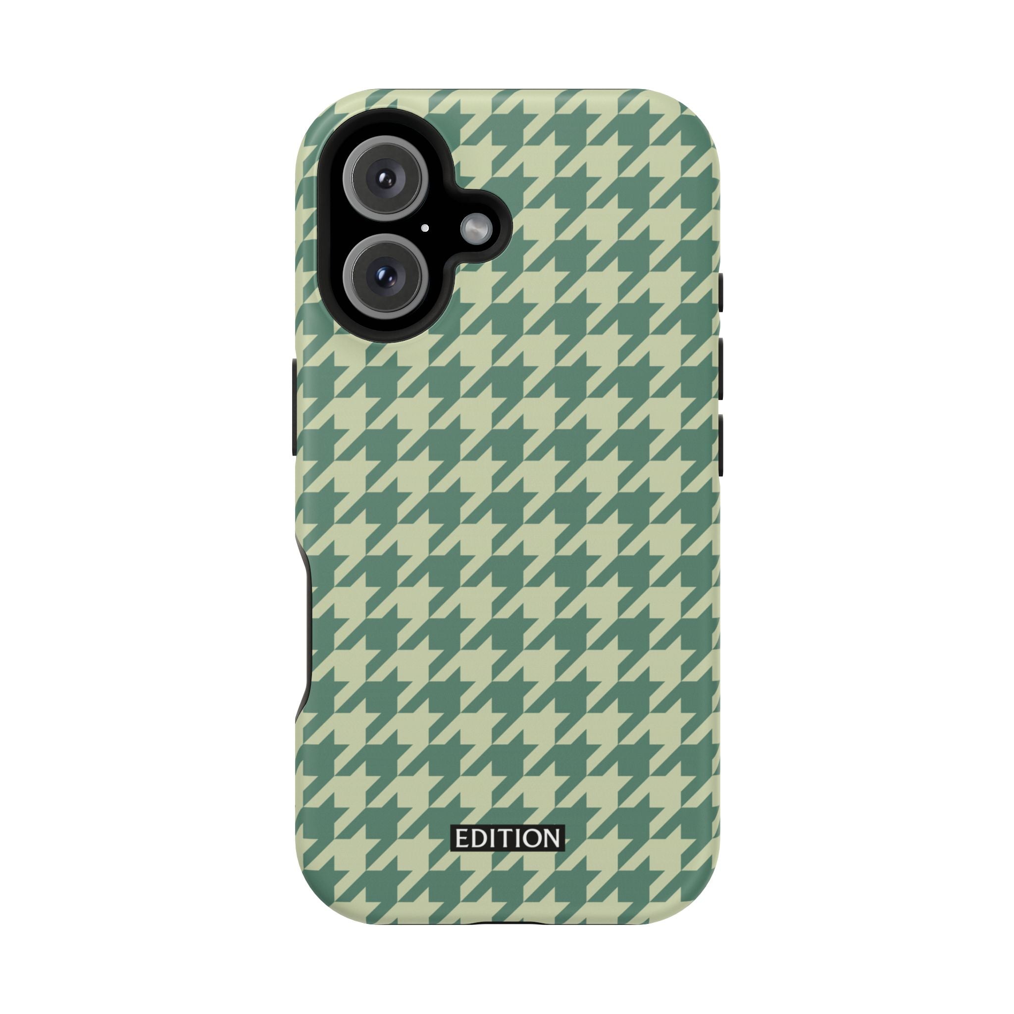 Key Lime Pie Houndstooth Case