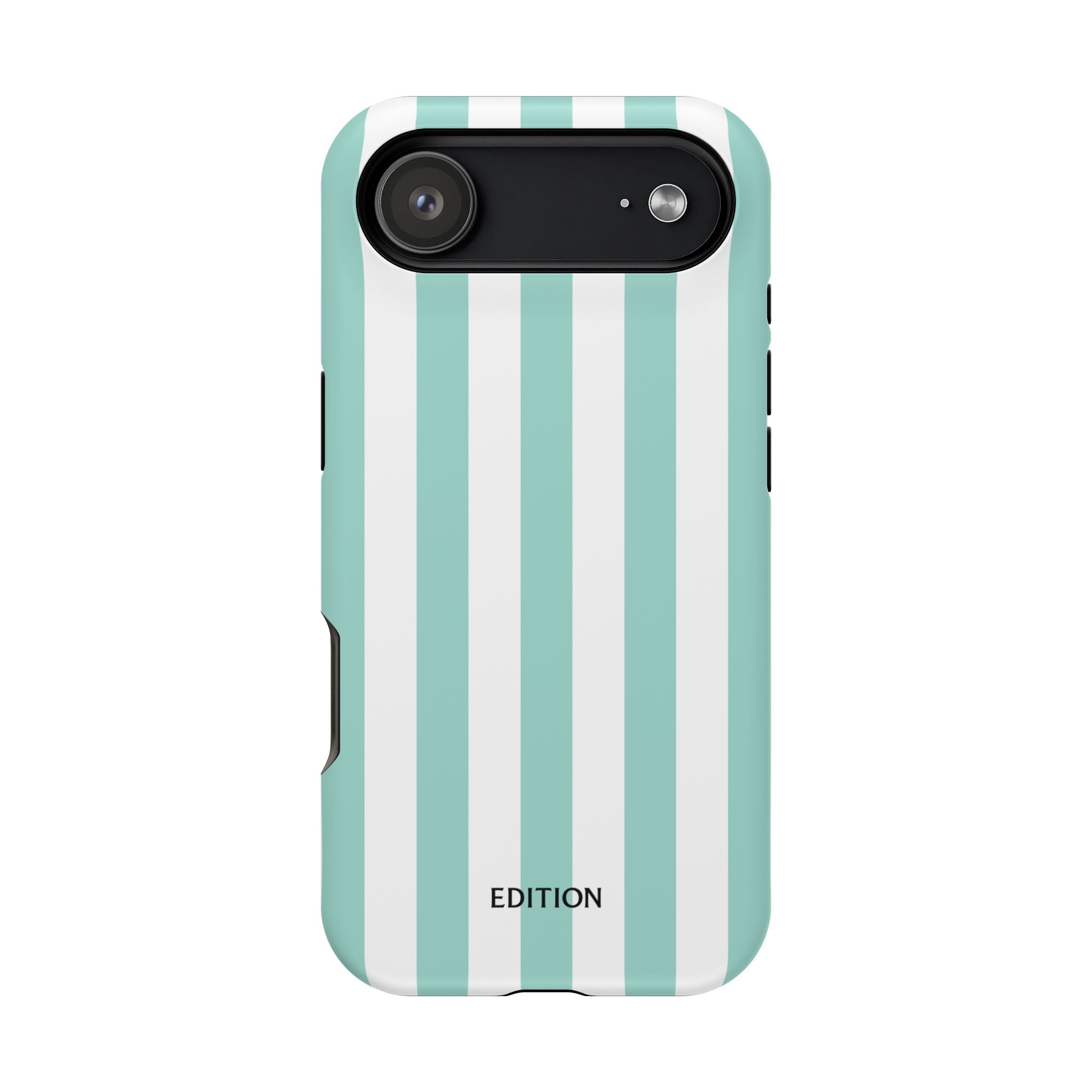 Teal Beach Stripe Case