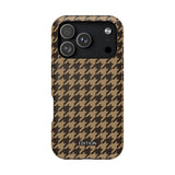 Chocolate Chip Cookie Houndstooth Case