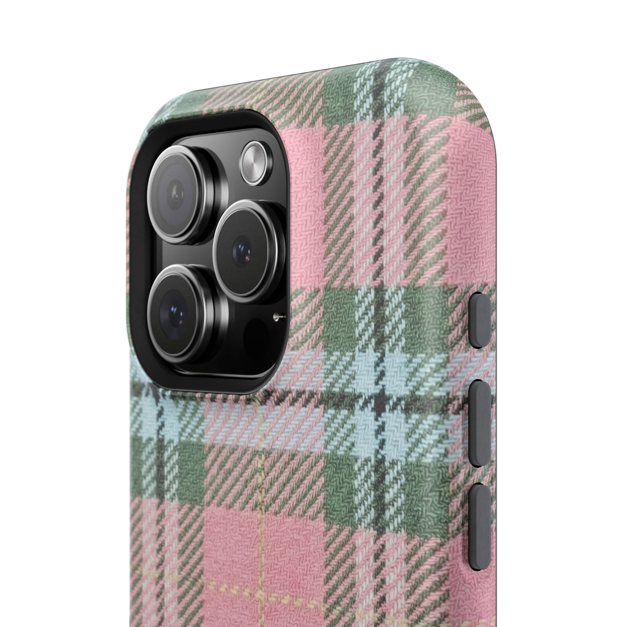 Baby Pink Plaid Case