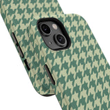 Key Lime Pie Houndstooth Case