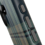 Green and Blue Plaid Case