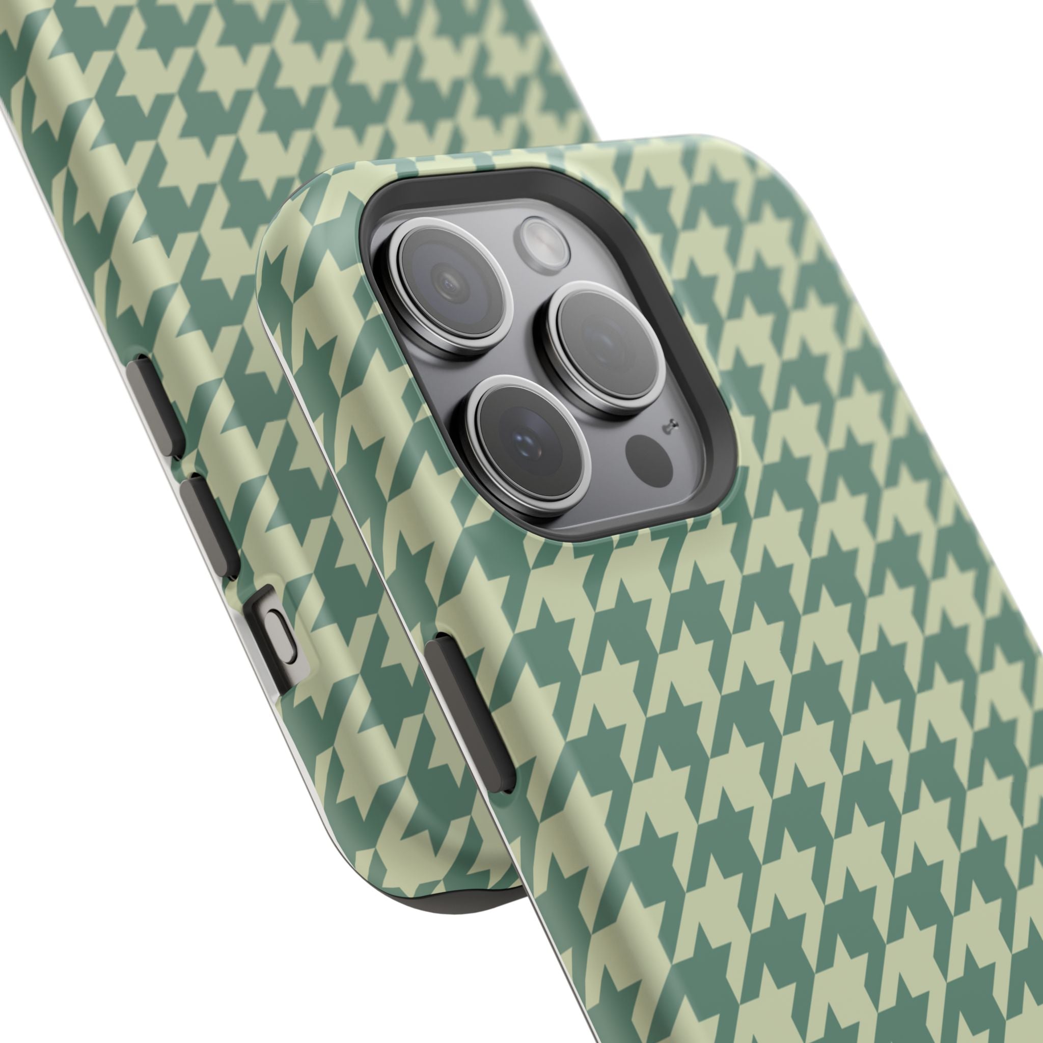 Key Lime Pie Houndstooth Case