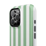 Green Beach Stripe Case