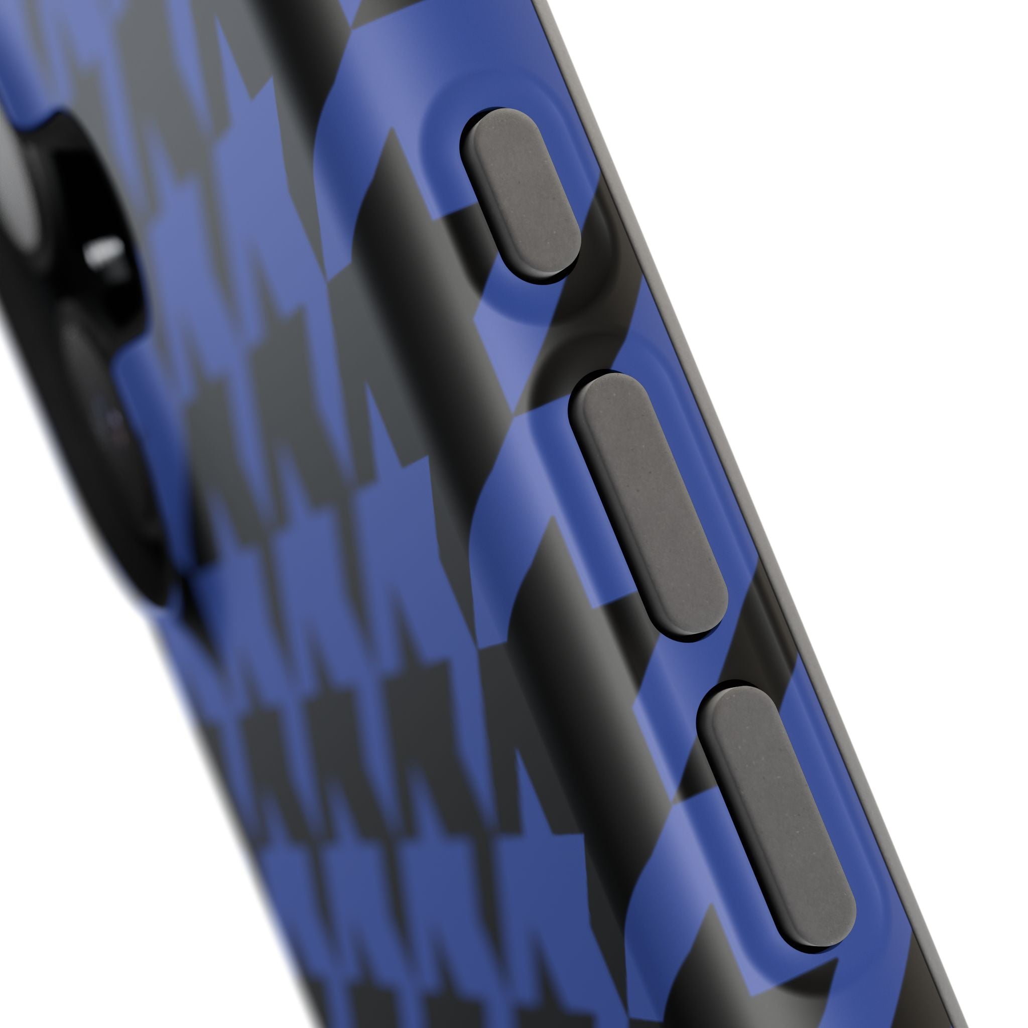 Blue Houndstooth Case