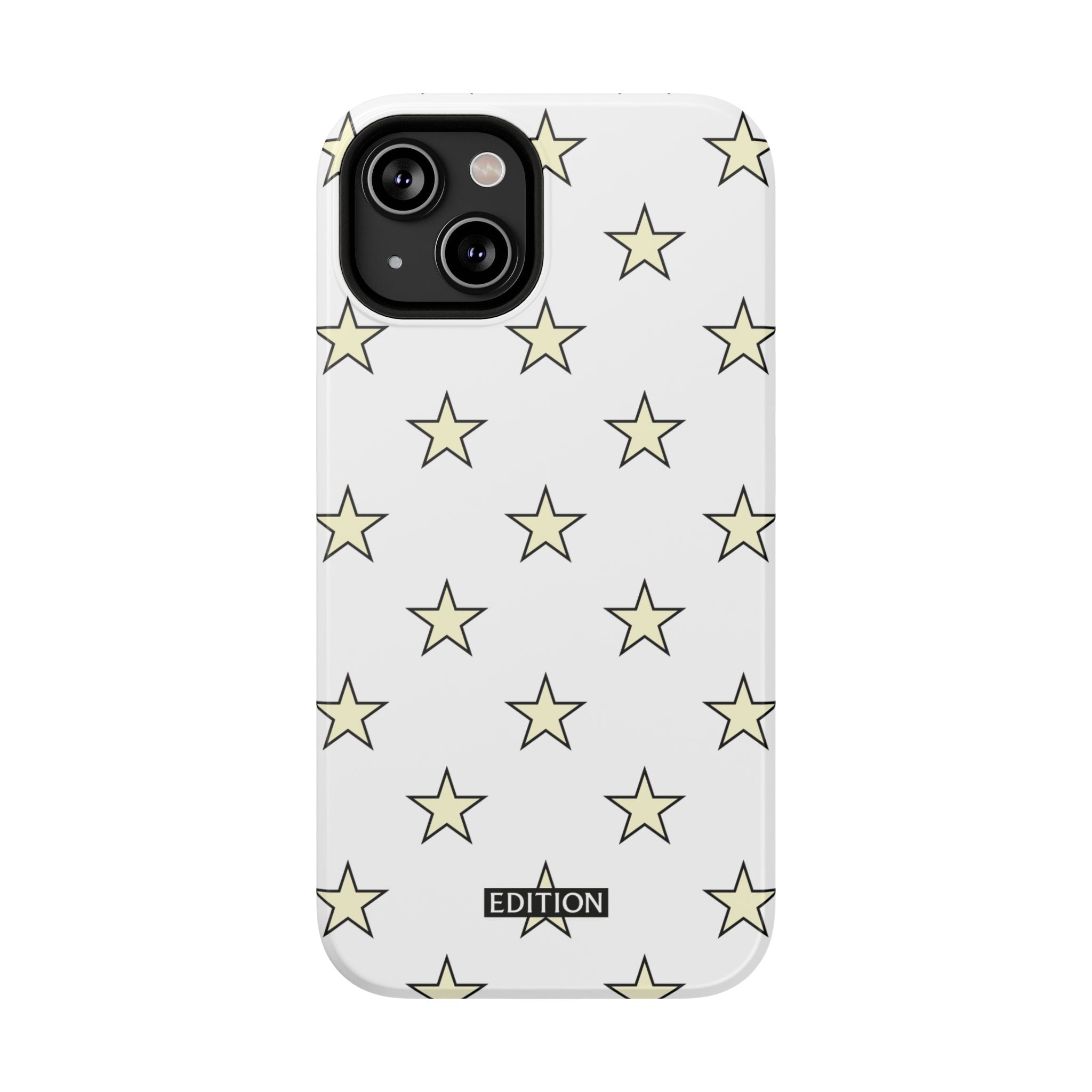 Yellow and White Star Case