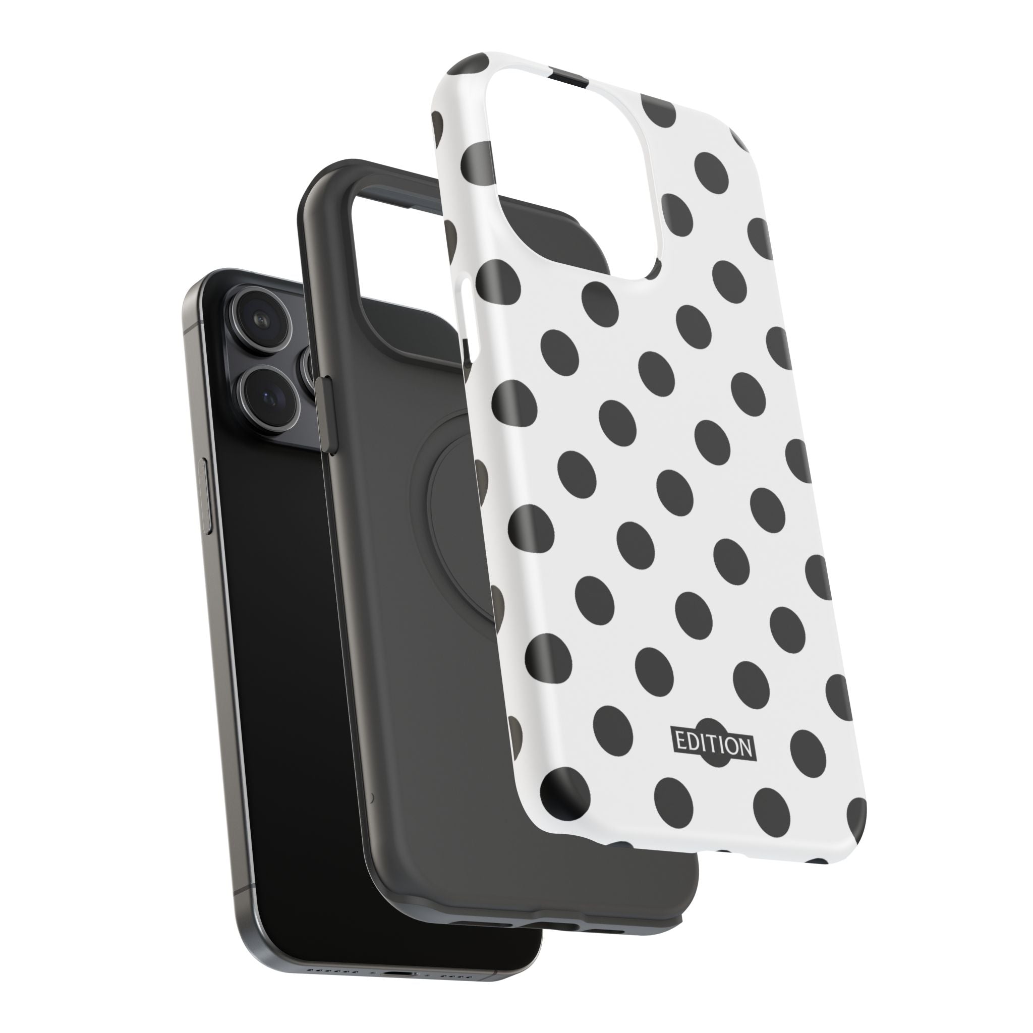 Black and White Polka Dot Case