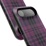 Black and Pink Plaid Case
