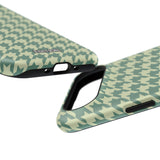 Key Lime Pie Houndstooth Case