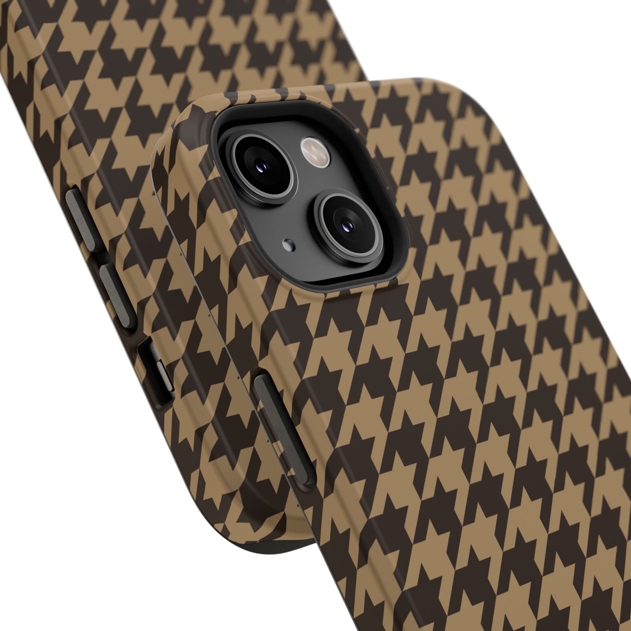 Chocolate Chip Cookie Houndstooth Case