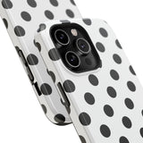 Black and White Polka Dot Case