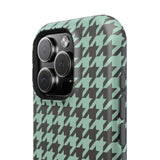 Mint Chip Houndstooth Case