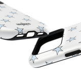 Blue and White Star Case