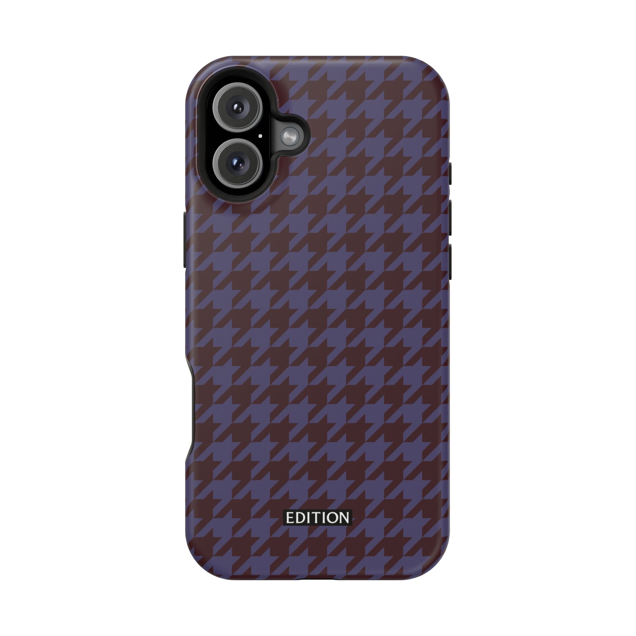 Grape Soda Houndstooth Case