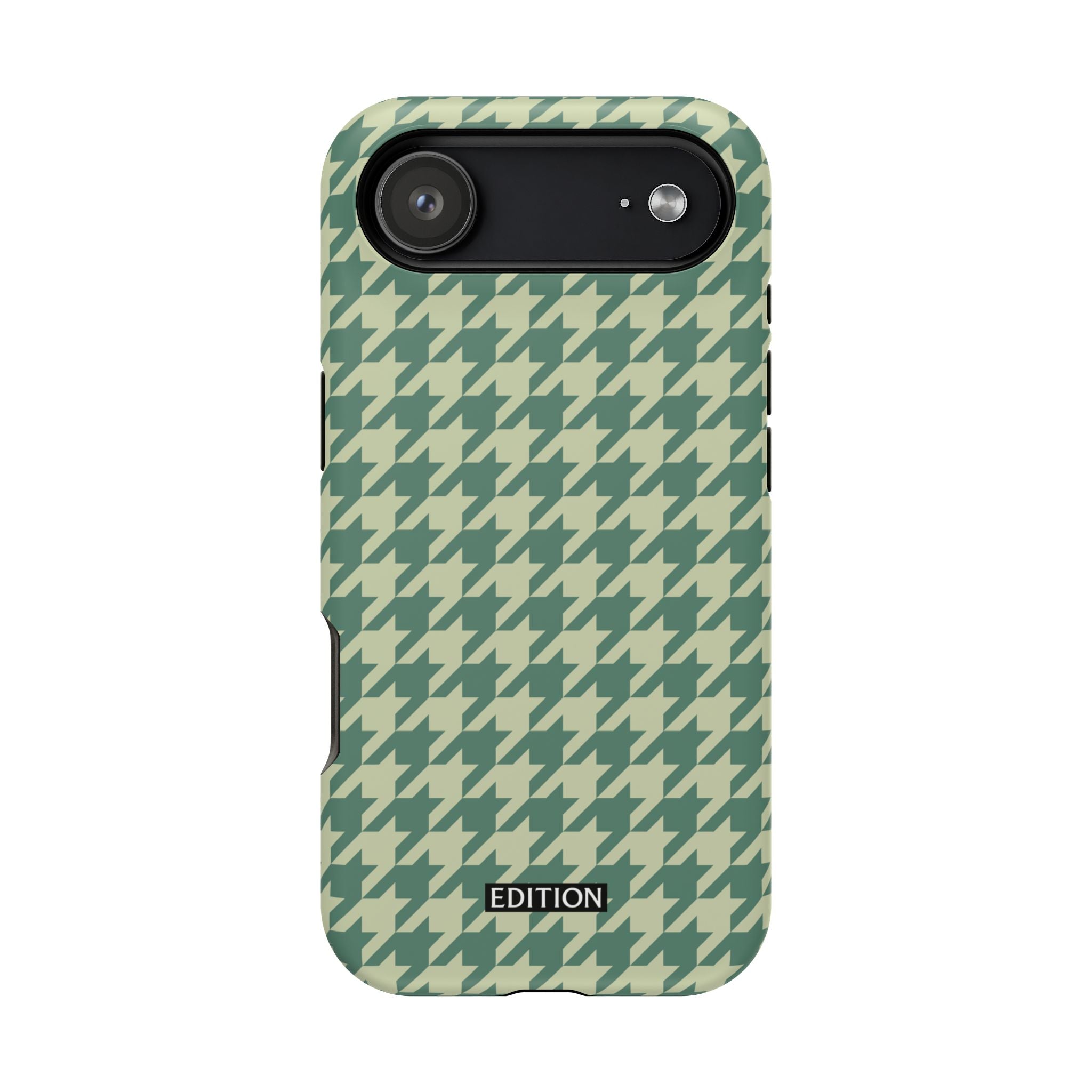 Key Lime Pie Houndstooth Case