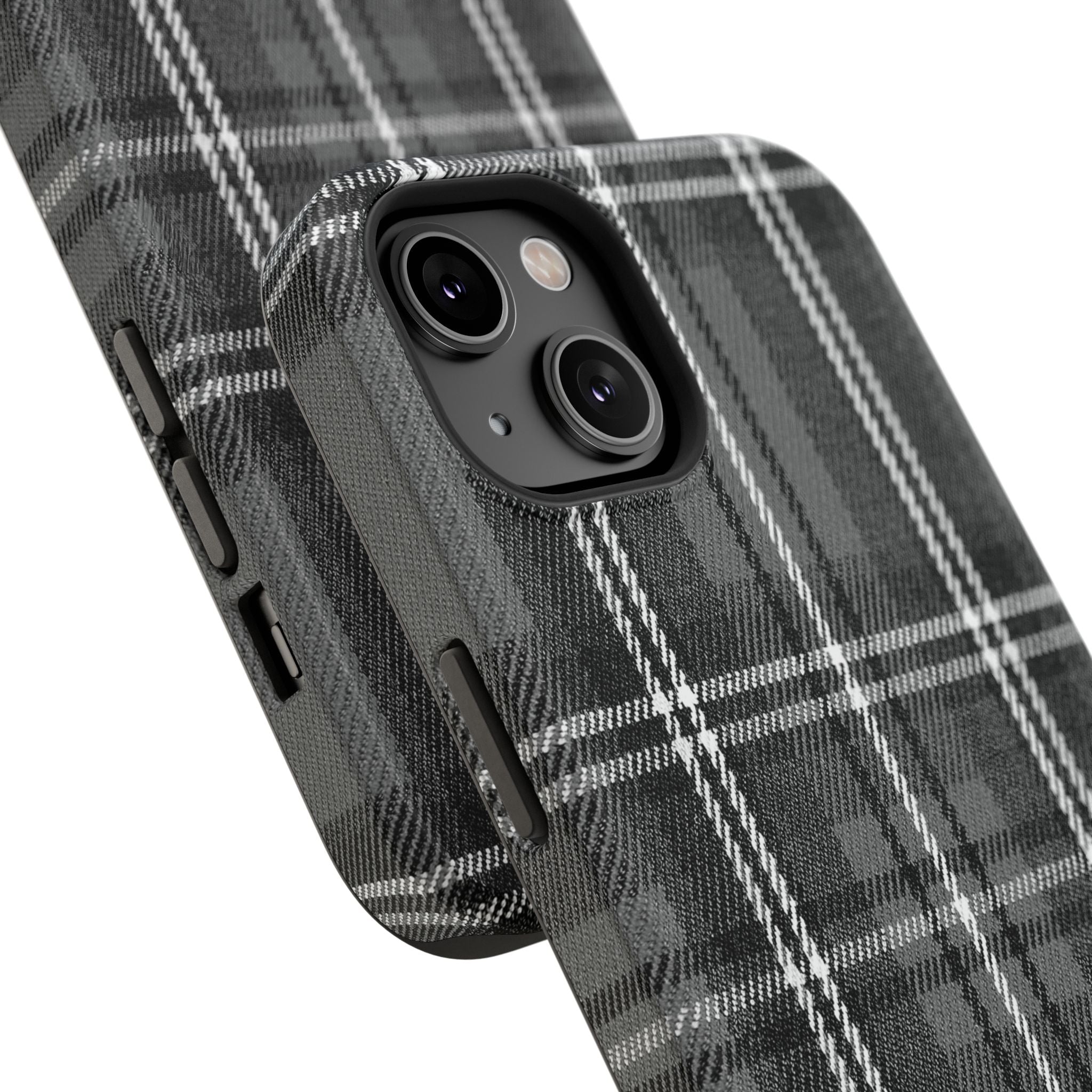Grey Plaid Case