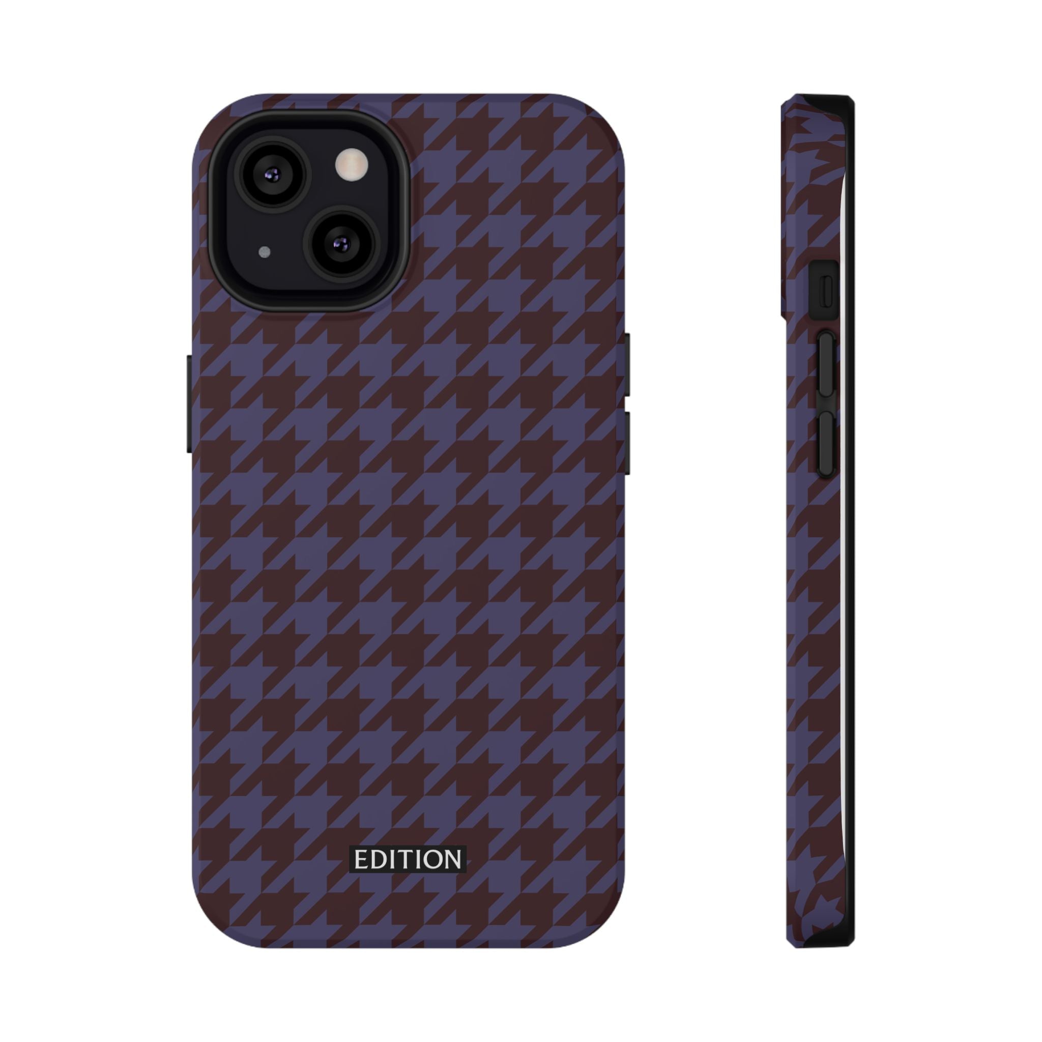 Grape Soda Houndstooth Case