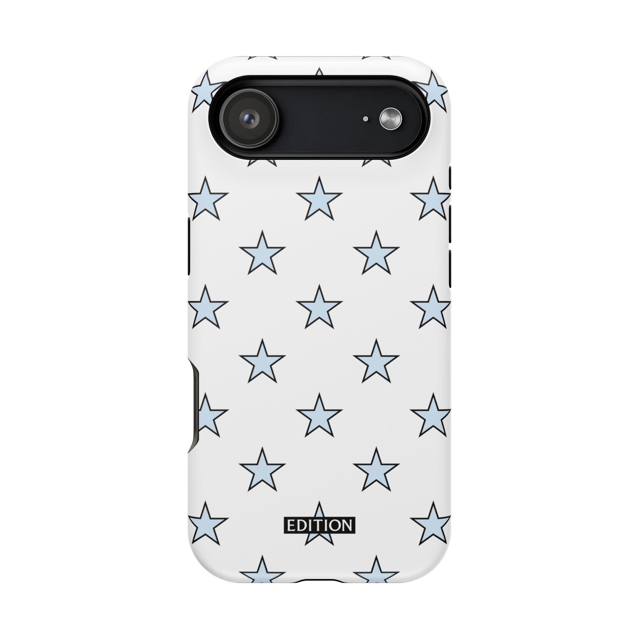 Blue and White Star Case