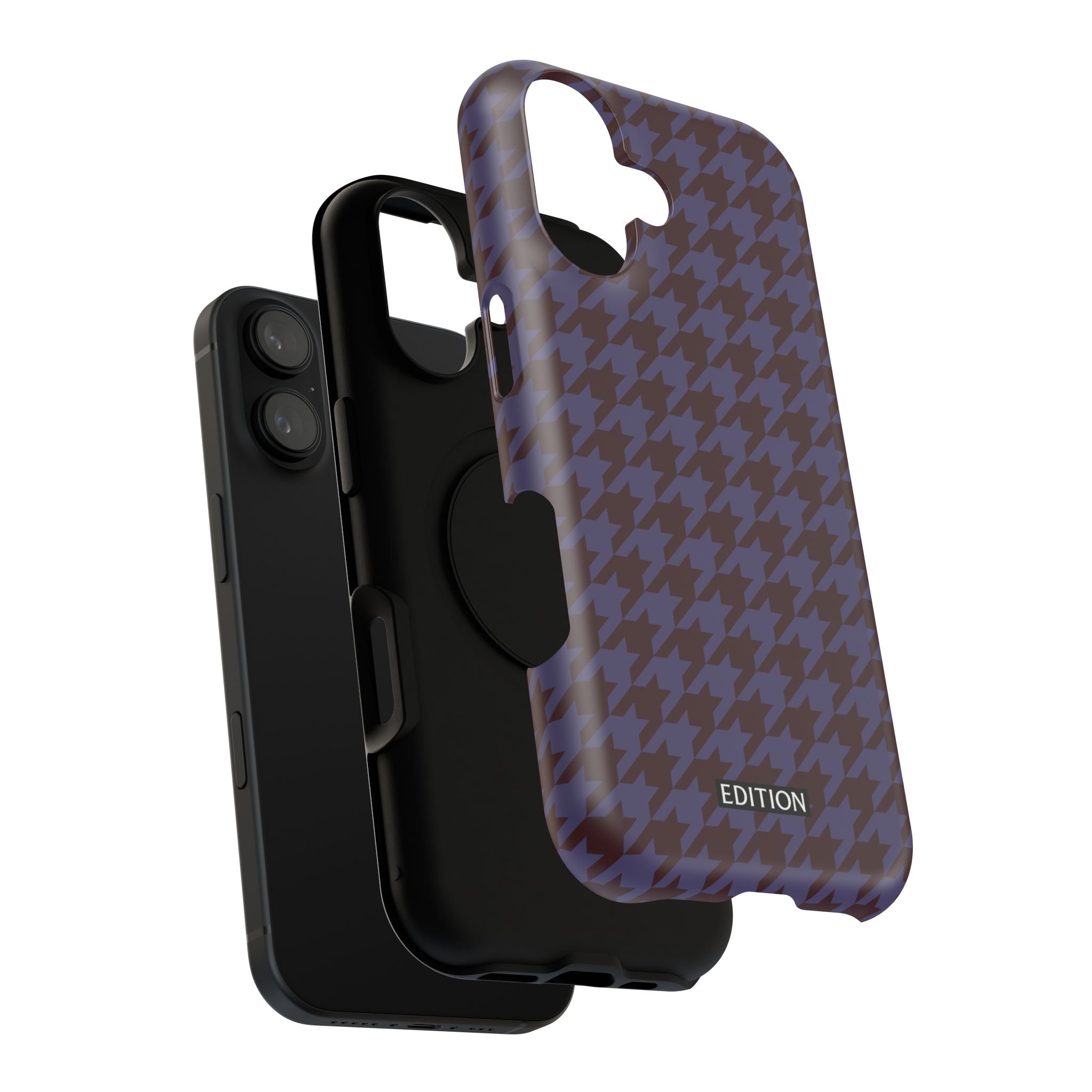 Grape Soda Houndstooth Case