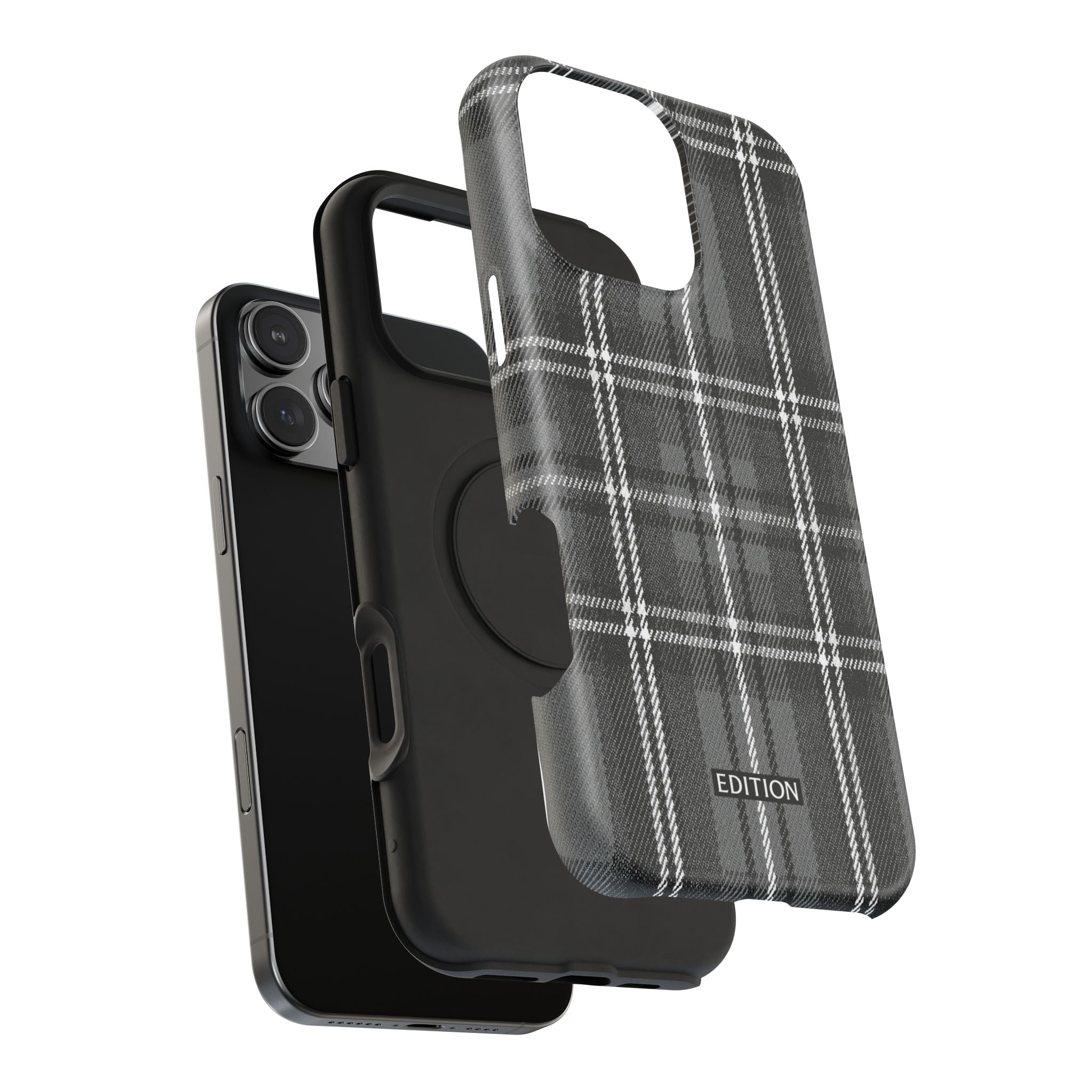 Grey Plaid Case