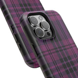 Black and Pink Plaid Case