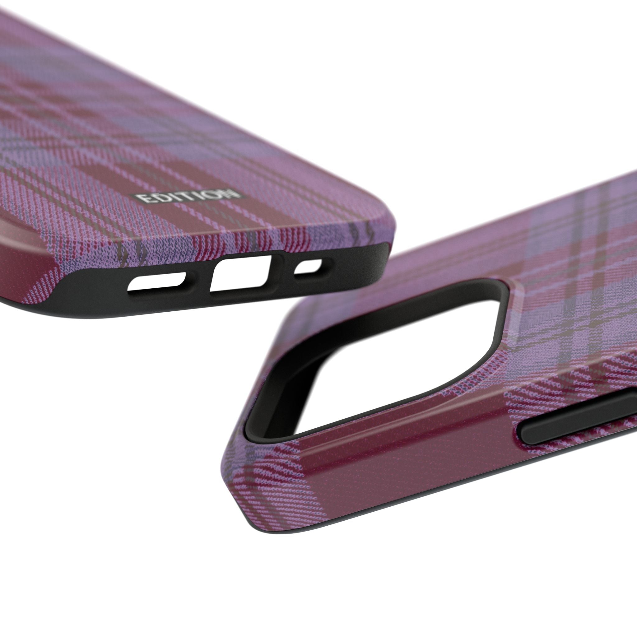 Magenta Plaid Case
