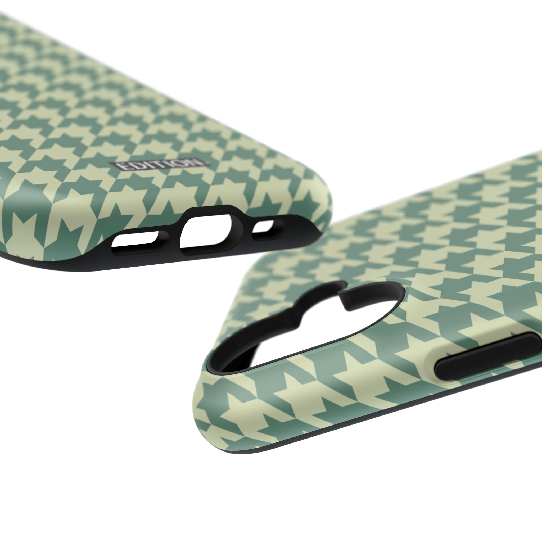 Key Lime Pie Houndstooth Case