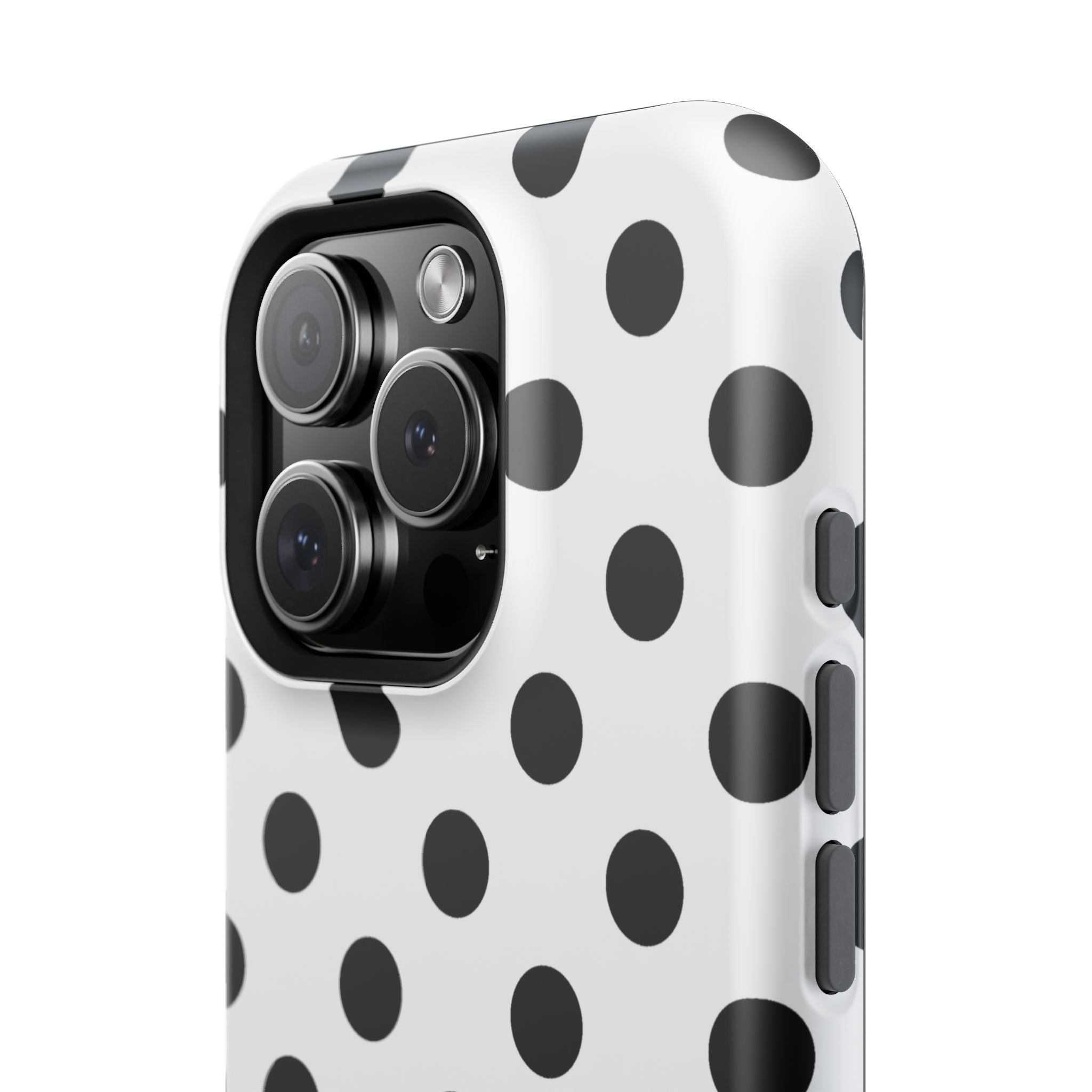 Black and White Polka Dot Case
