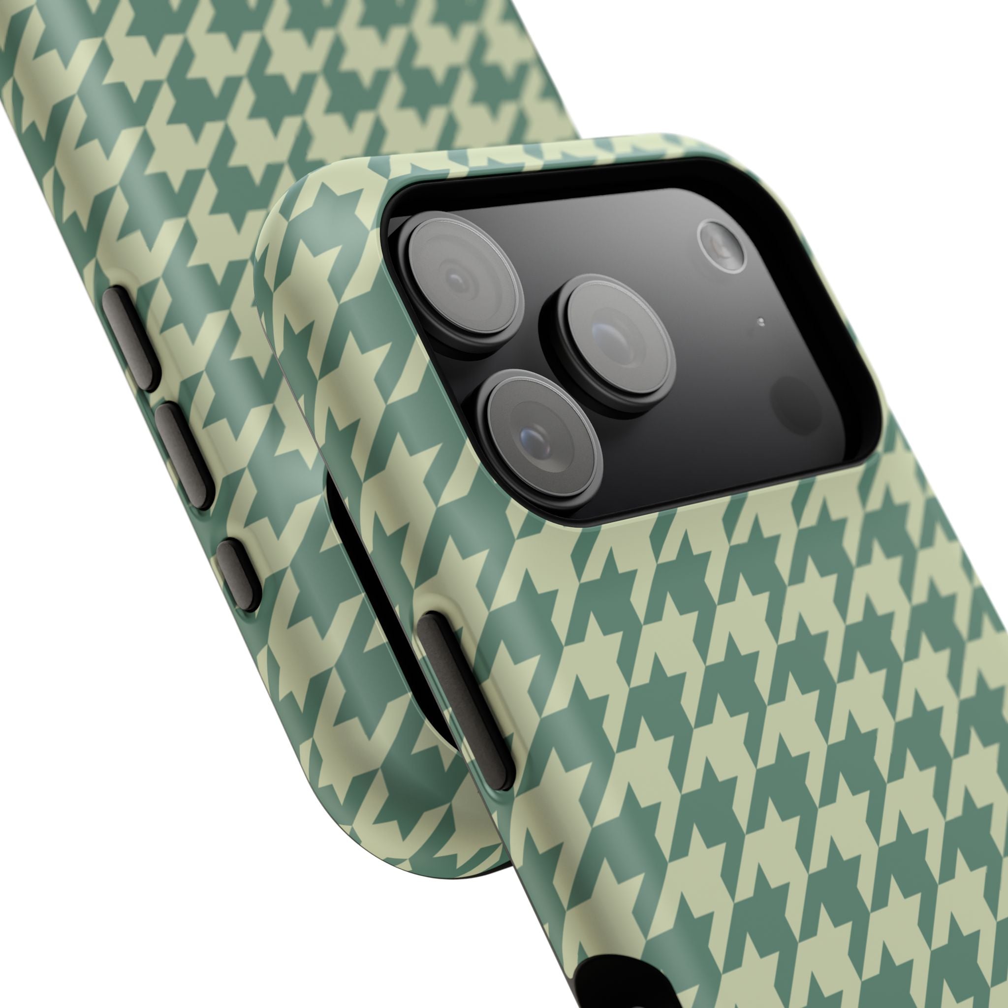 Key Lime Pie Houndstooth Case