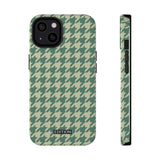 Key Lime Pie Houndstooth Case