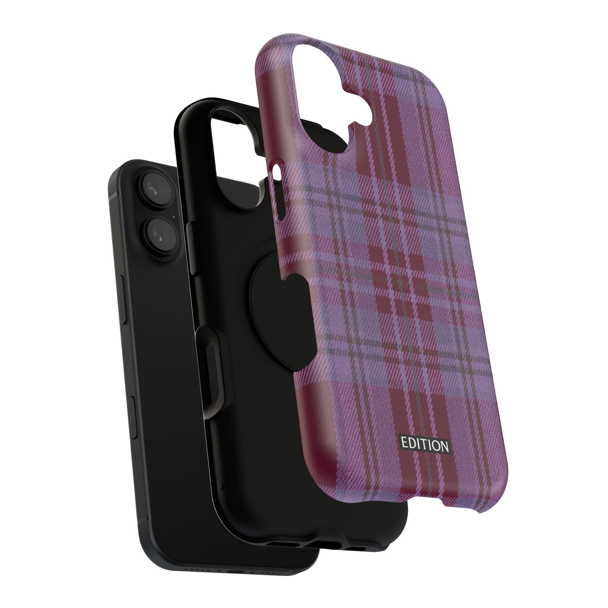 Magenta Plaid Case